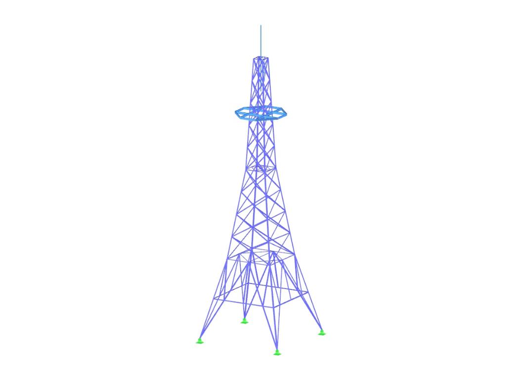 Antenna in acciaio